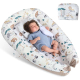 Baby's Crib pure Cotton Sleeve , High-grade Memory Foam, Inner Core, Detachable, Easy To Clean, Easy To Carry - Things and what not