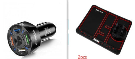 Fast Charge Car Charger One For Four Car Mobile Phone Charger Car Charger - Things and what not