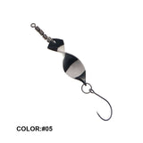 Twisted Metal Trout Fishing Spoon Lures Jigging Baits