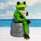 Frog Statue Figurine Garden - Things and what not