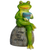 Frog Statue Figurine Garden - Things and what not