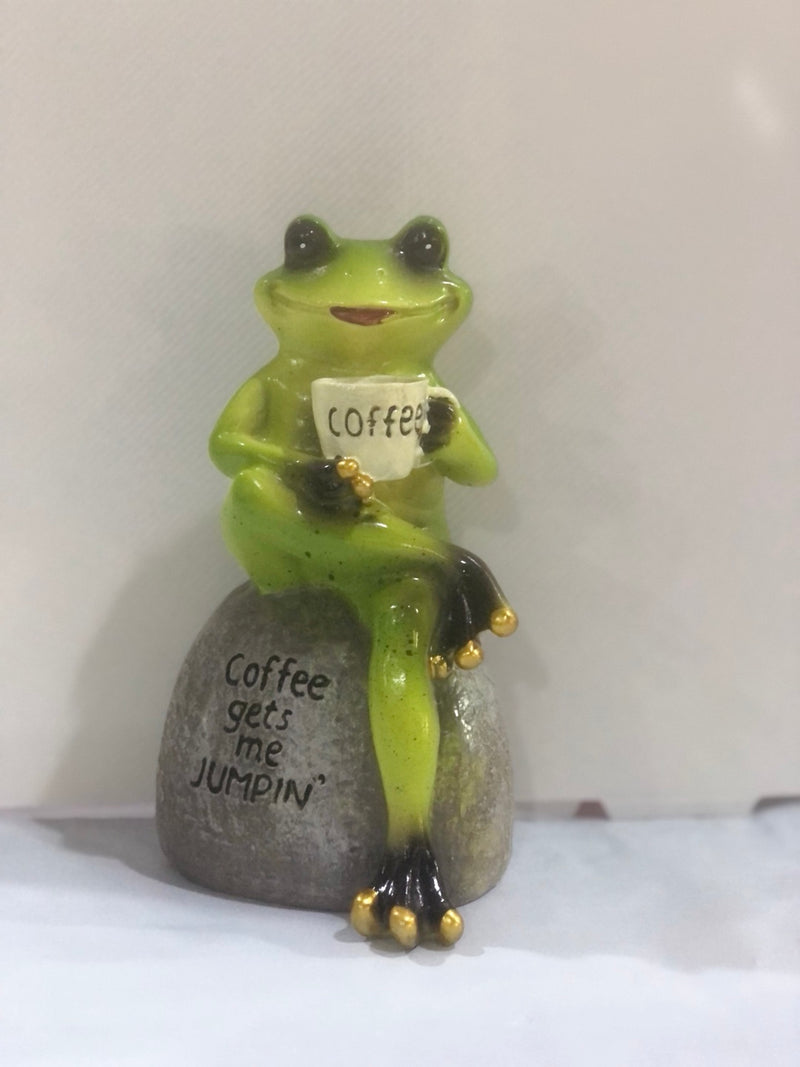Frog Statue Figurine Garden - Things and what not