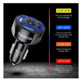 Fast Charge Car Charger One For Four Car Mobile Phone Charger Car Charger - Things and what not