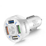 Fast Charge Car Charger One For Four Car Mobile Phone Charger Car Charger - Things and what not