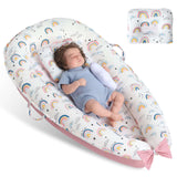 Baby's Crib pure Cotton Sleeve , High-grade Memory Foam, Inner Core, Detachable, Easy To Clean, Easy To Carry - Things and what not