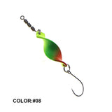 Twisted Metal Trout Fishing Spoon Lures Jigging Baits