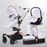 High Landscape Baby Stroller 360-degree Rotation 3-in-1 Basket Foldable - Things and what not