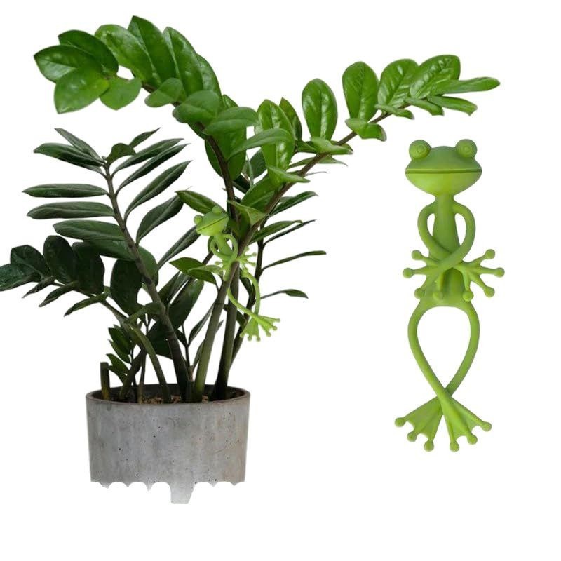 Frog Plant Stand, Green Frog Plant Bracket, - Things and what not