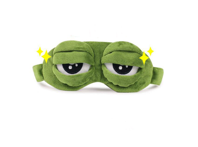 Frog Sleeping Mask - Things and what not