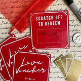 Love Scratch-off Custom DYI Gift 2024 Valentine's Day Scratch-off - Things and what not