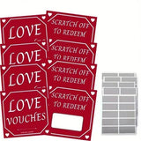 Love Scratch-off Custom DYI Gift 2024 Valentine's Day Scratch-off - Things and what not