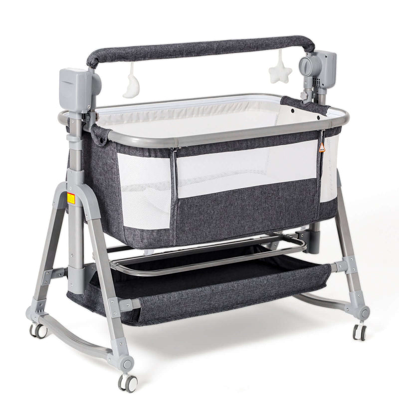 Baby Multi-functional Electric Shaker Rocking Chair, Newborn Intelligent Coaxing Baby, Bedside Bed, Bass Basket - Things and what not