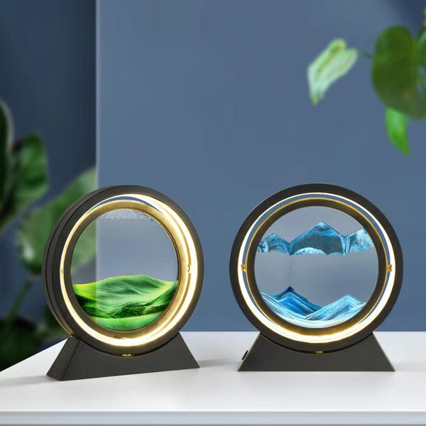 Creative Quicksand Painting Hourglass Decoration - Things and what not