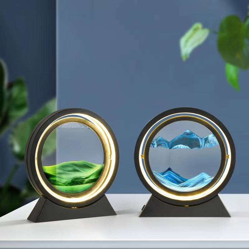 Creative Quicksand Painting Hourglass Decoration - Things and what not
