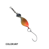 Twisted Metal Trout Fishing Spoon Lures Jigging Baits