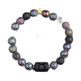 European And American Twelve Constellation Natural Stone Beaded Bracelet - Things and what not